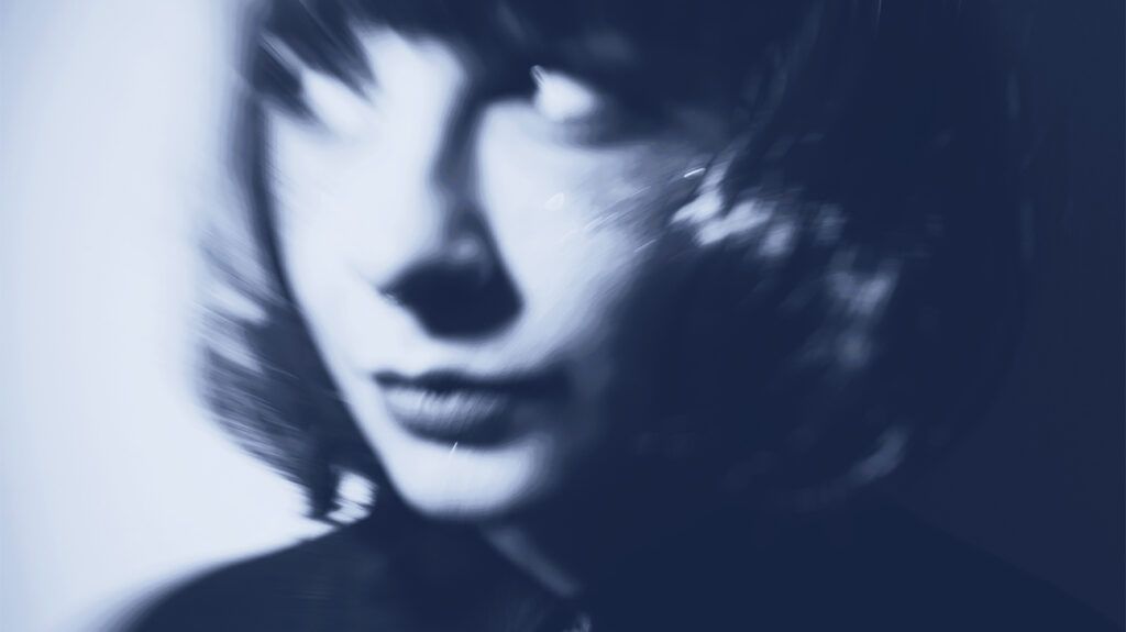 addiction blue blurry portrait